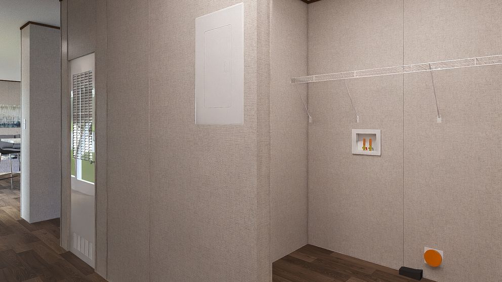 tru aspen utility room