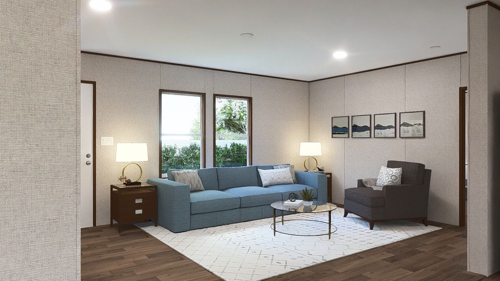 tru cedar living room