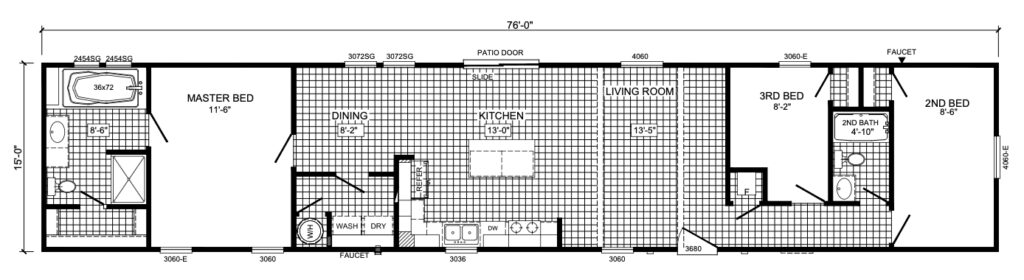 Cavalier Bandit Floor Plan