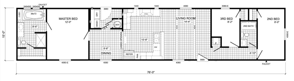 Cavalier Hollywood Floor Plan