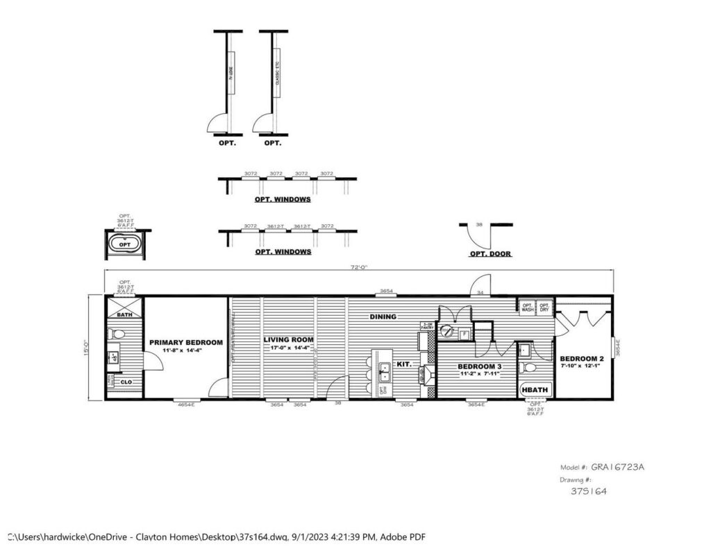 Clayton Savannah Grand Living 72a Floor Plan