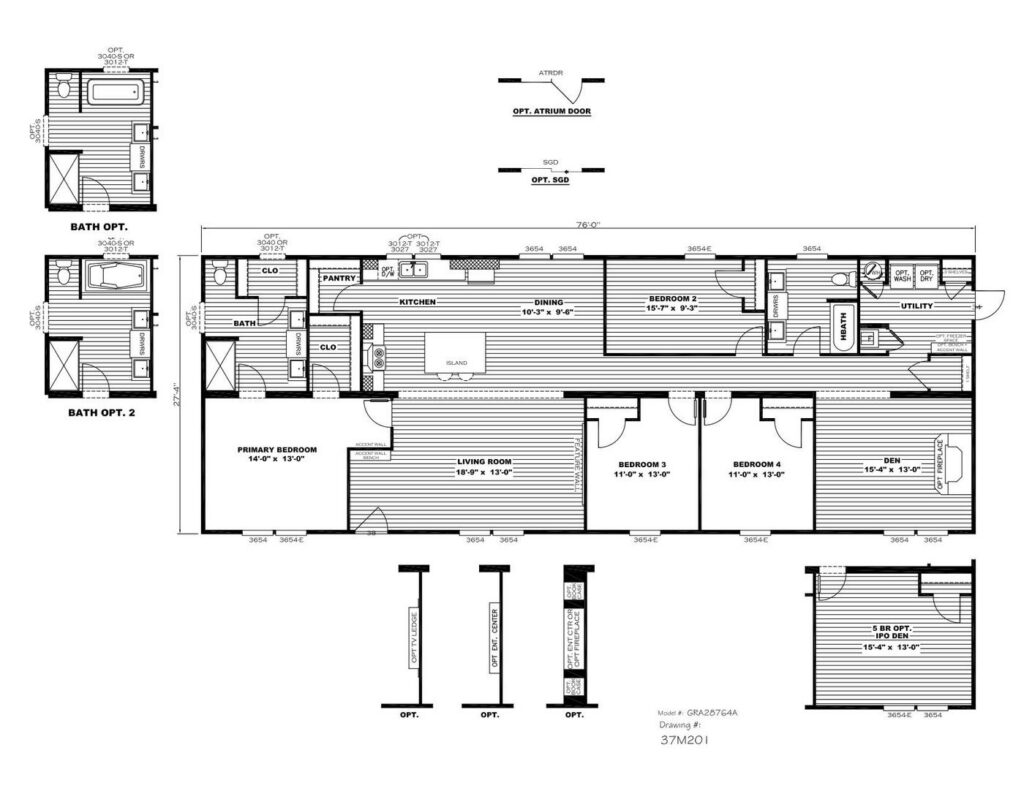 Clayton Savannah Grand Living 76 Floor Plan