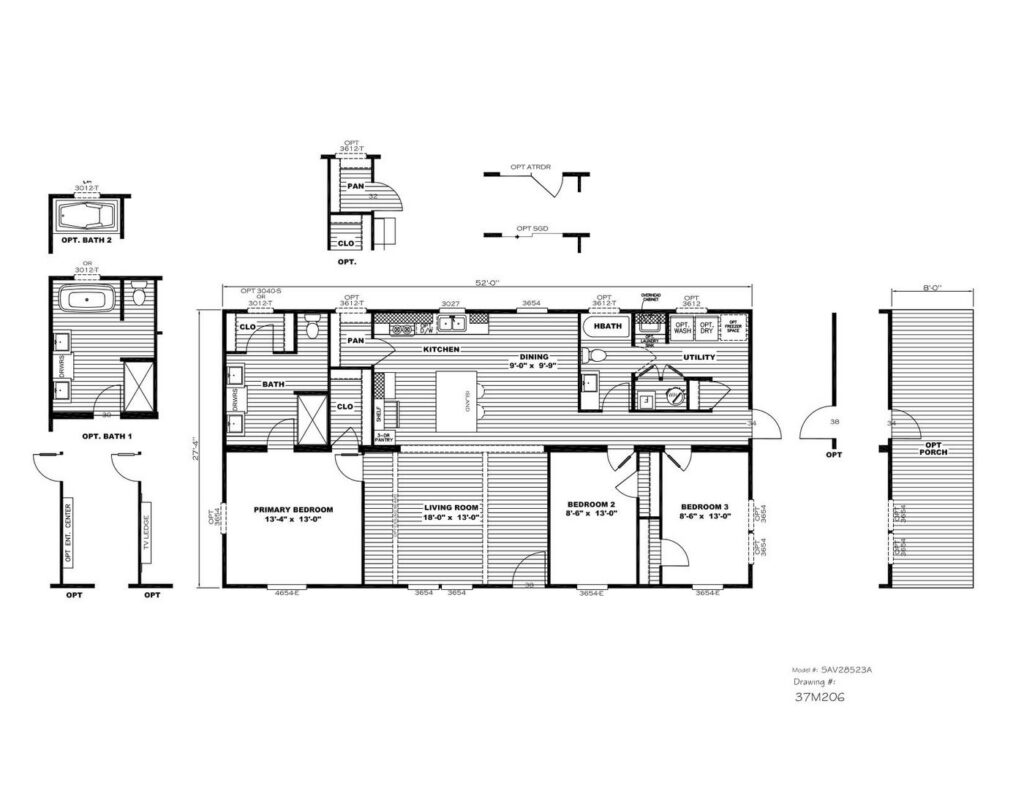 Clayton Savannah Hardin Floor Plan