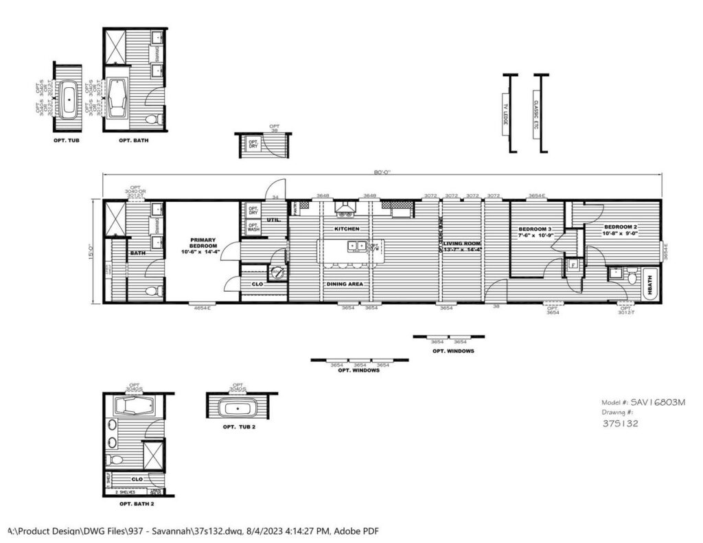 Clayton Savannah Major Floor Plan