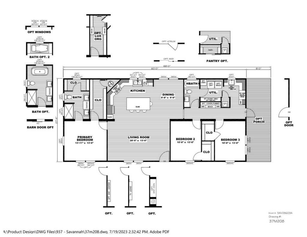 Clayton Savannah Stella Floor Plan