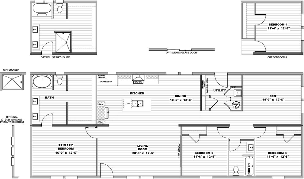 Epic Crockett Floor Plan