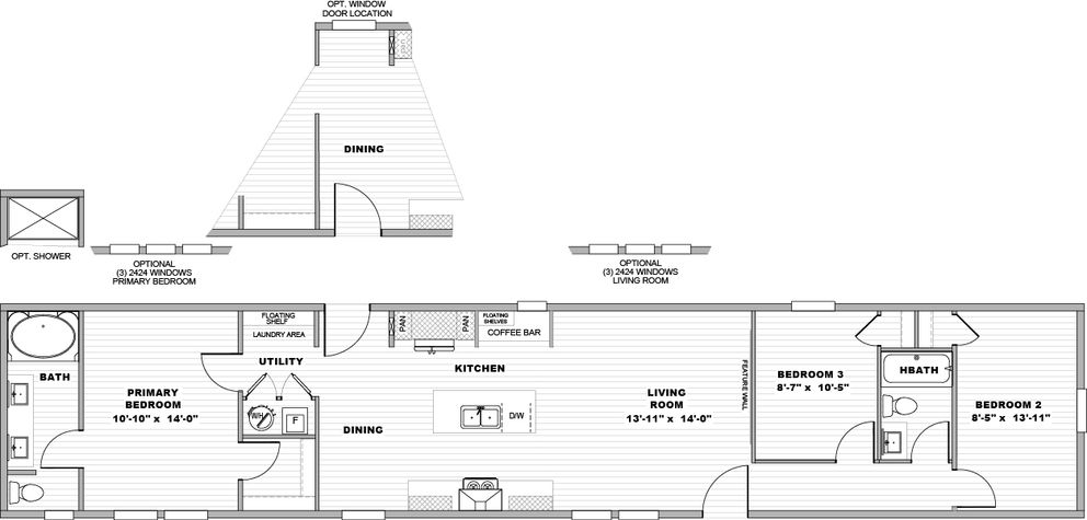Epic Hudson Floor Plan