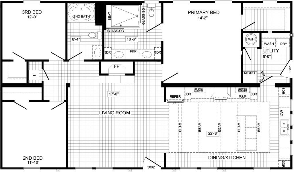 Southern Energy Bandon Floor Plan