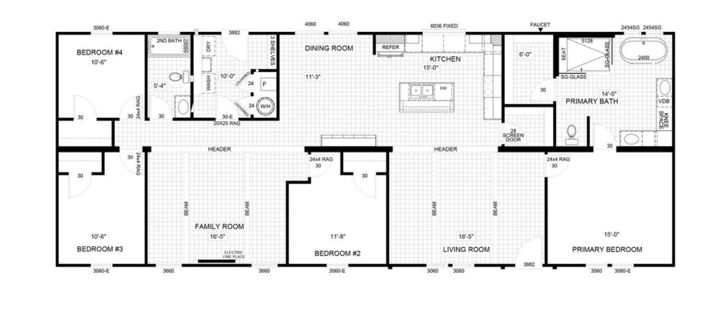 Southern Energy Jackson Floor Plan