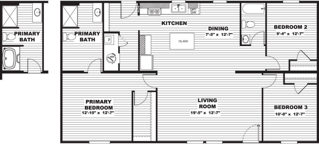 Tru Maple Floor Plan